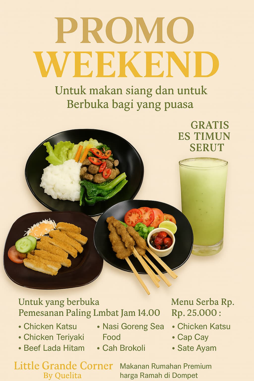 Hidangan Promo Weekend