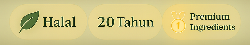 halal 20 tahun premium ikon